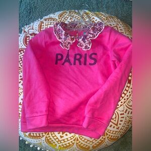 Girls collared sweater